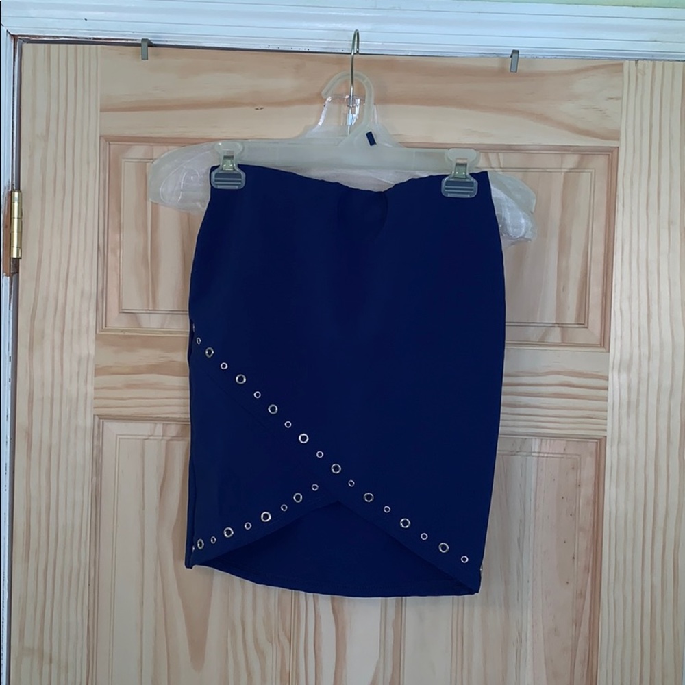 Asymmetrical Mini Skirt